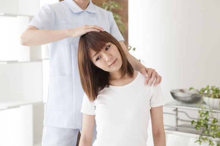 くびのストレッチ